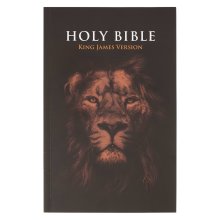KJV Bible Outreach Softcover, Lion