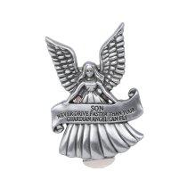 Never Drive Faster Son Angel Visor Clip - Pack of 4