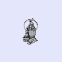 Praying Hands Keyring - Pack of 4