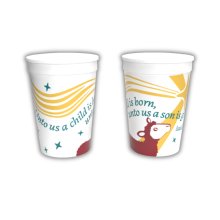 When Jesus Was Born - 12 Oz. Plastic Tumbler (Single Tumbler)