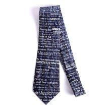 I Am Navy Tie