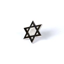 Lapel Pin Star Of David Silver Pack of 6