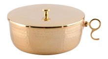 Golden Plated Ciborium D 17 cm H 7 cm