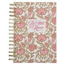 Journal Spiral-bound Pink Be Still & Know Ps. 46:10