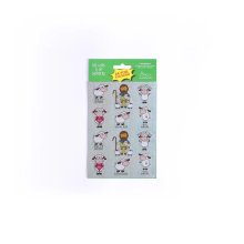 24 Foil The Lord Is My Shepherd Stickers - Pack of 10