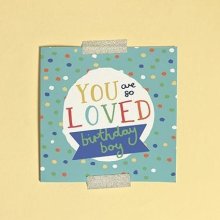 Birthday Boy Greeting Card & Envelope