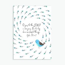 O Sing to the Lord Greeting Card