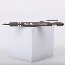 Grey Make Heaven Crowded Soft Touch Gift Pen