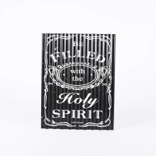 Be Filled With The Holy Spirit Corrugated Metal Sign