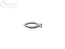 Silver Fish Lapel Pin Pack of 6