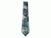 Isaiah 40:31 Eagle Turquoise Tie