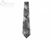 Isaiah 40:31 Eagles Grey Tie