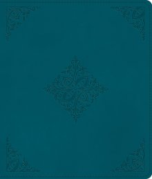 ESV Journaling Bible (TruTone, Deep Teal, Fleur-de-lis Design)