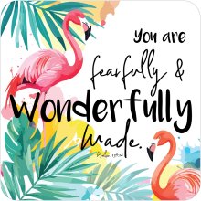Fearfully & Wonderfully made coaster