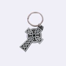 Celtic Cross With Stone Keyring - Pack of 4