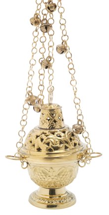 Thurible with Bells H 16 cm