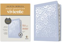 Biblia de margen amplio NTV con Filament (SentiPiel, Floral, Índice, Letra Roja)