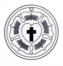 Luther's Rose Suncatcher Craft (Pack Of 12)