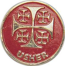 Usher Lapel Pin