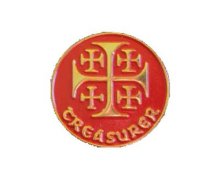 Treasurer - Lapel Pin