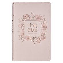 KJV Bible Giant Print Standard-size Faux Leather, Pink