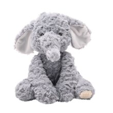 Ethel The Plush Sitting Grey Elephant 22 cm