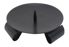 Black Iron Candle Holder D 12.5cm