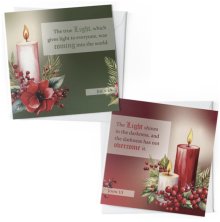 Christmas Box: Christmas Candles (Pack Of 16)