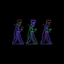 32cm x 1m Twinkling Flexibrights 3 Kings