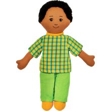 Dad Doll - Brown Skin & Black Hair