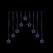 1.2 x 1.2M 258 LED Flexibright Star V Curtain in White