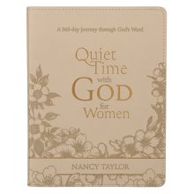 Devotional Quiet Time with God for Women Faux Leather