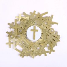 Amazing Grace Gold Pocket Cross - Pack of 50