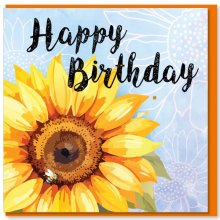 Sunflower Birthday Card