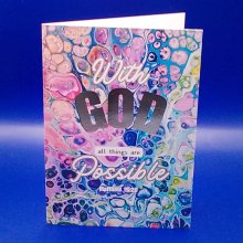 With God All Things Are Possible  Card