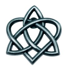 Celtic Trinity Heart Pin (P-172-Pin)
