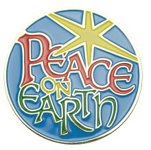Peace On Earth Lapel Pin (B-61)