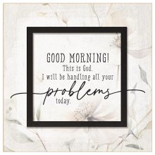 Plaque-Layered Grace-Good Morning! This Is God... (6 x 6)