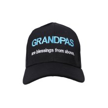 Grandpas Are Blessings From Above Black Cap