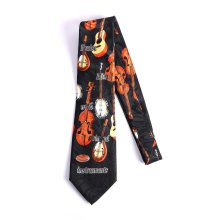 Praise Him With Stringed Instruments Polyester Tie