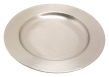 Nickel Plated Candlestick Plate D 14 cm