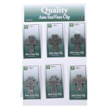 Cross Visor Clips - Pack of 24