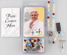 Jubilee 2025 Glass Rosary & Card Set