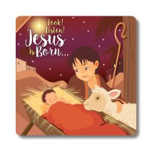 Look! Listen! Jesus is Born  - Christmas Board Book