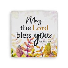 Set of 6 Coasters – "May the Lord bless you" (Psalm 134:3)