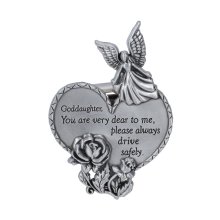 Goddaughter Heart Visor Clip - Pack of 4