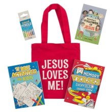 Red Church Activity Kit For Kids