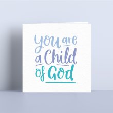 Child Of God Card - Blue