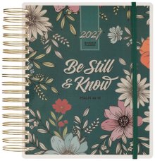 Planner-2027-Be Still & Know Wire 18-Month Planner (Psalm 46:10)