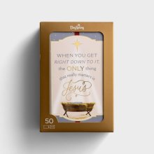 The Only Thing That Matters is Jesus - 50 Christmas Boxed Cards and Envelopes